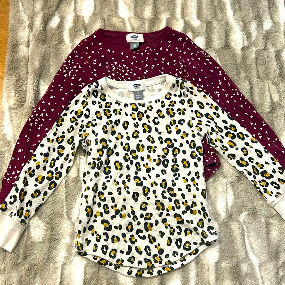 Old Navy Girls Long Sleeve Shirts with Prints